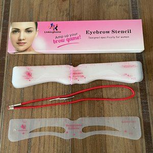 Eyebrow Stencil, 20 Fashionable Styles Eyebrow Shaper Kit Reusable